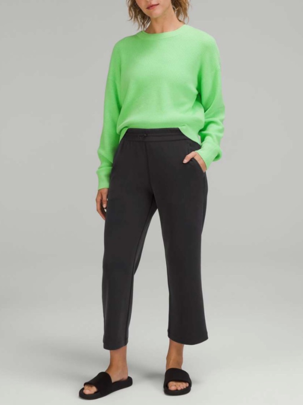 Lululemon Softstreme High-Rise Straight Leg Crops